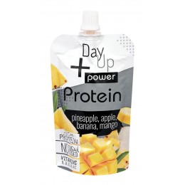 Kapsička PROTEIN ananas, jablko, banán, mango bez přidaného cukru - DayUp 100g