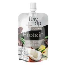 Kapsička PROTEIN jablko, banán, kokos, kakao s vitamíny bez přidaného cukru - DayUp 100g