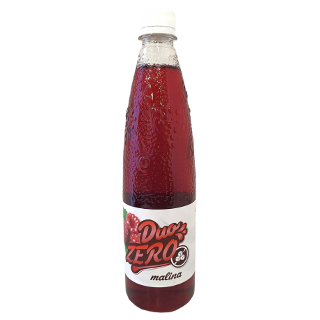 Duo zero 0,65 l s příchutí malina bez cukru, se sladidly
