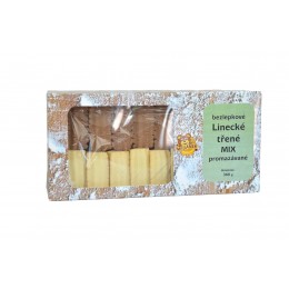 Linecké třené MIX promazávané pečivo bez lepku 360g Medánek