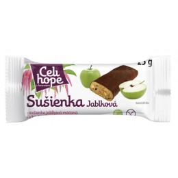 Sušenky jablečné máčené 25g Celi Hope