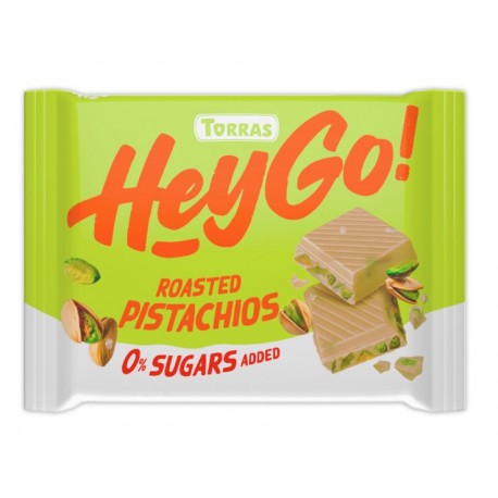 Bílá čokoláda s pistáciemi a mořskou solí 60g TORRAS