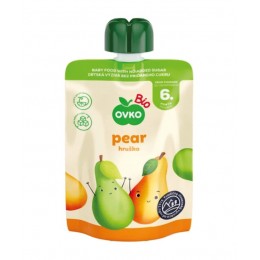Pyré hruška 90g BIO OVKO bez lepku