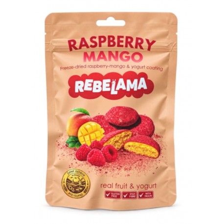 Medailonky MALINY A MANGO bez lepku - REBELAMA 50g