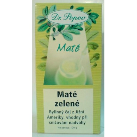 Maté zelené 100g POPOV