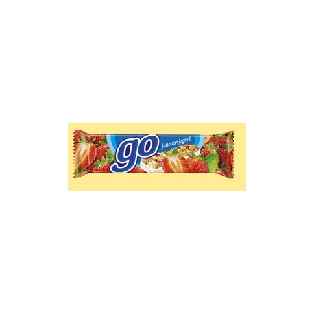 Go müsli tyčinka jahodová v jogurtu 23g